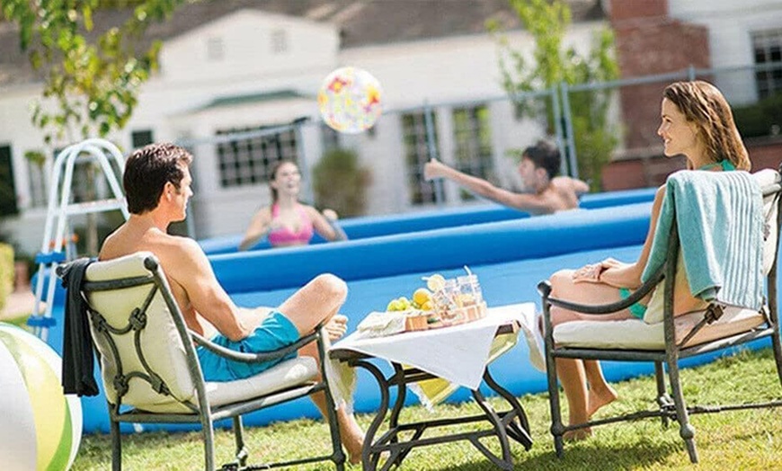 Image 2: 8FT Large Paddling Pool