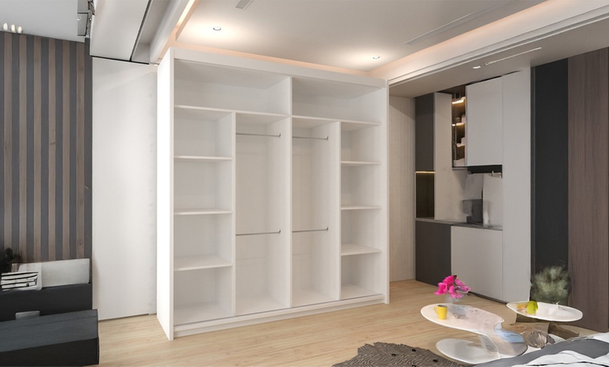 Image 3: Estonia Two Door Sliding Wardrobe