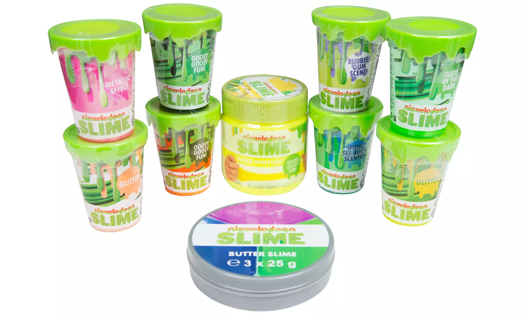 Sambro Nickelodeon 12-Piece Slime Super Set - Image 5