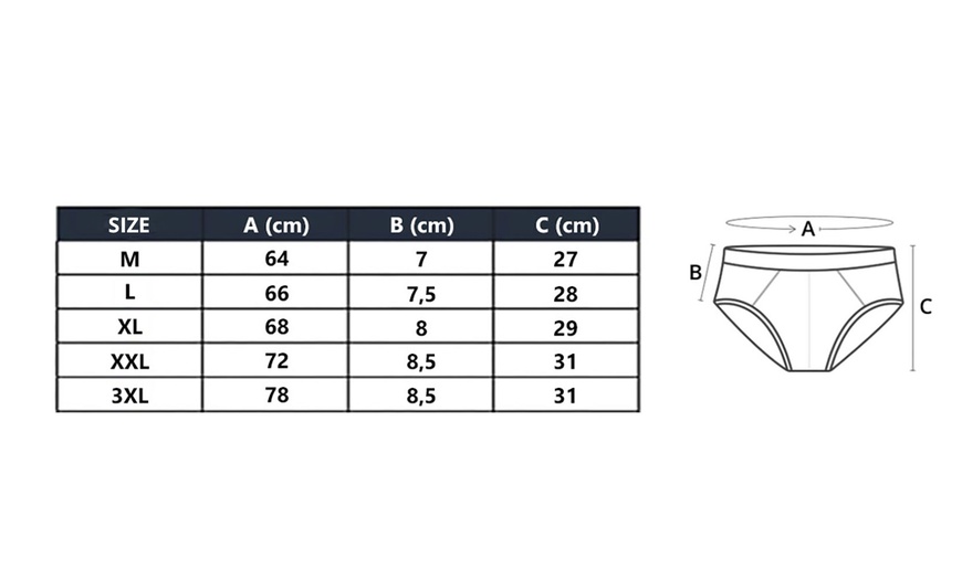 Image 3: Lot de 3, 6 ou 12 sous-vêtements Liabel pour homme en coton