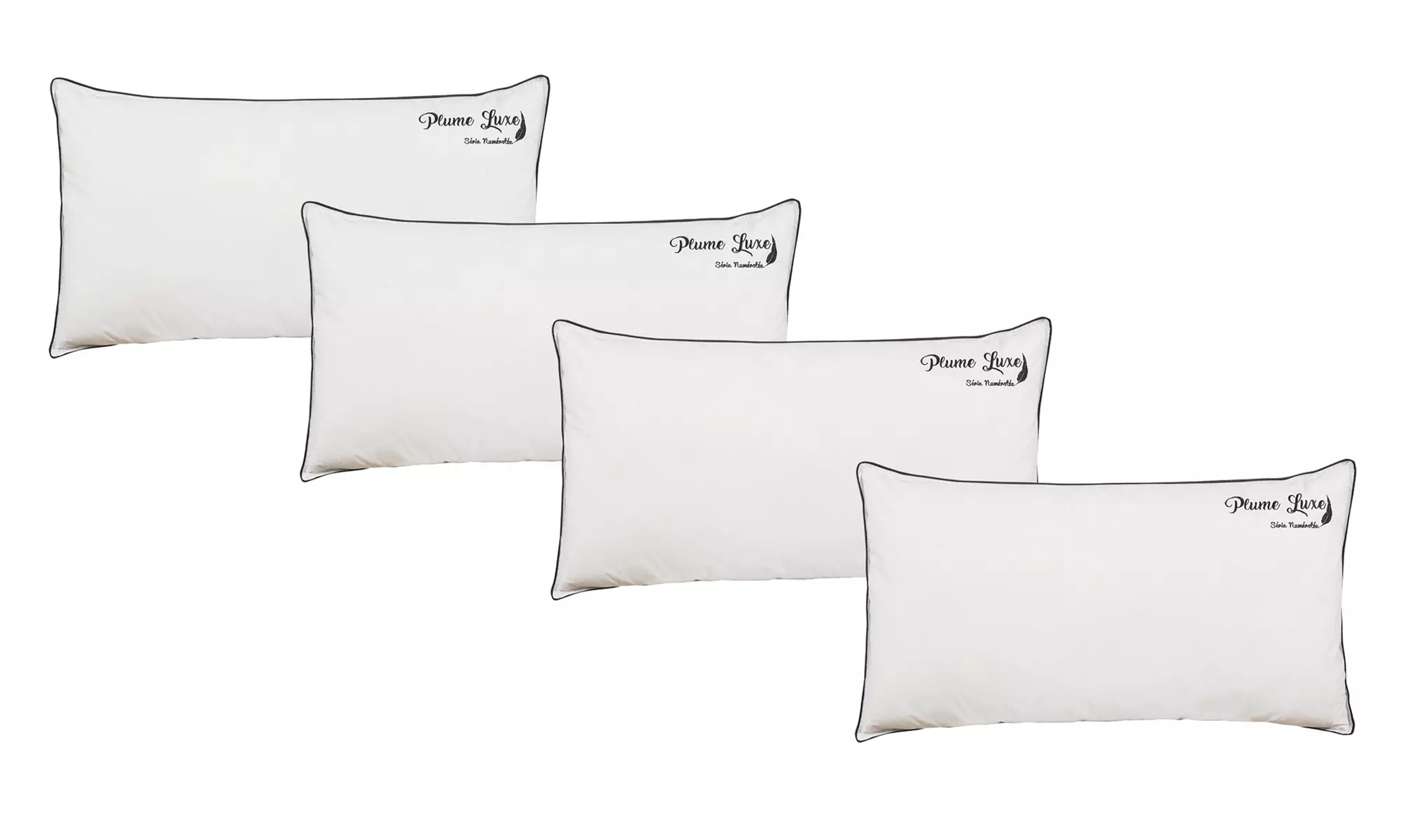 Almohadas bordadas de lujo de 100% Plumas, Sampur