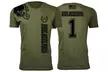 Men's Home of The Brave Football T-Shirts (Extended Sizes Available) - Second Medium