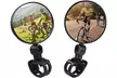 1x, 2x od. 4x Fahrradrückspiegel mit flexibler Installation und 360° Sichtfeld in Schwarz - Second Medium