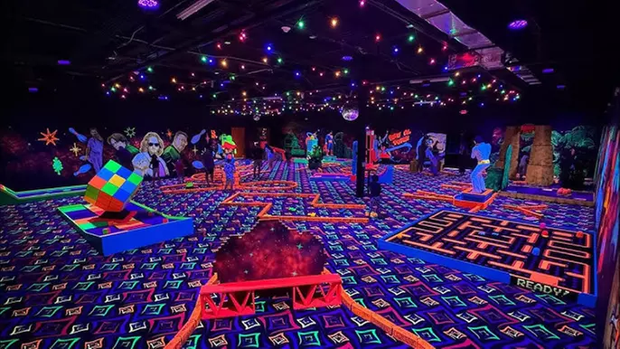 Mini Golf Fun for 2 or 4 at Off The Wall and GameZone