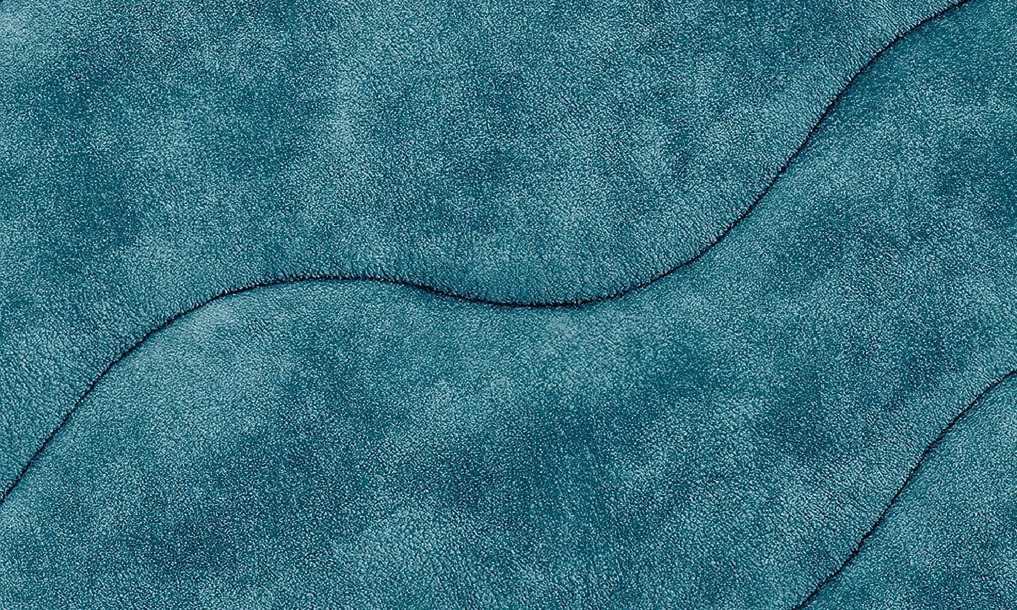 Gesteppte Bettdecke in Samt-Optik