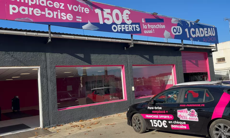 Avantages exclusifs et franchise prise en charge chez Pink Pare-Brise