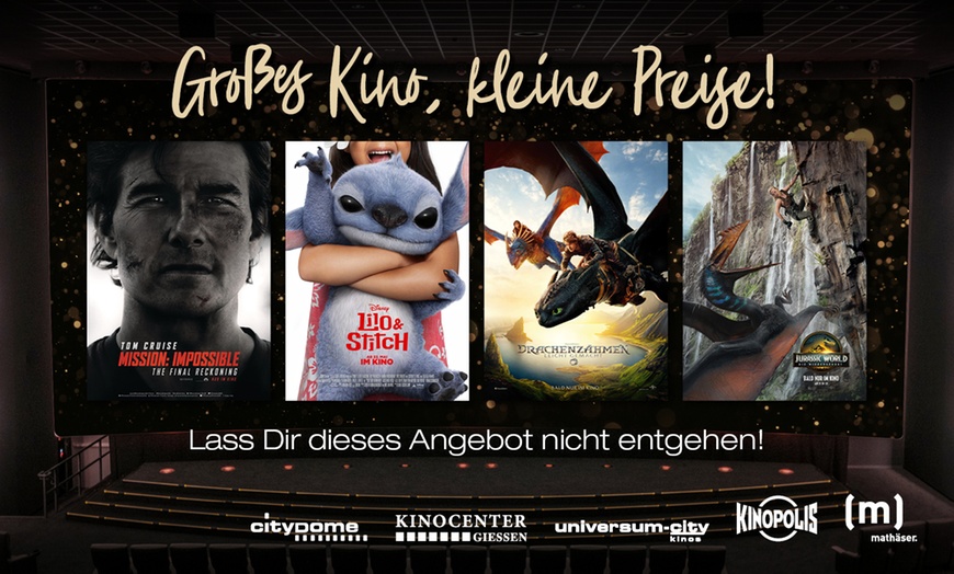 Image 5: Kinoticket für alle 2D-Filme inkl. Filmzuschlag und Überlänge