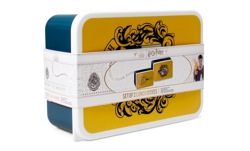 Image 9: Set of Two or Three Harry Potter Lunch Boxes