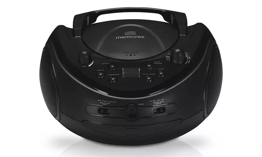 MEMOREX MP3221 CD Boombox Sta | Groupon Goods