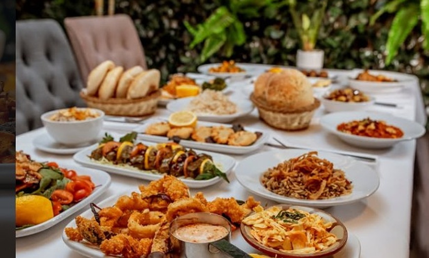 Image 15: 11-Course Lebanese Mezze Tasting Menu with Selected Glass of Wine 