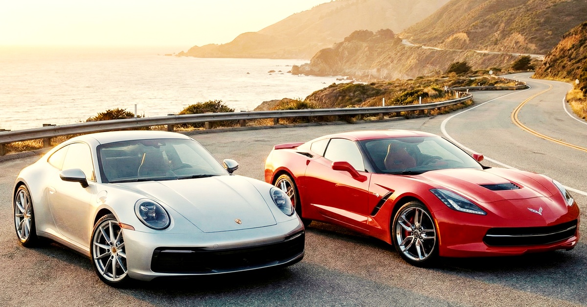 Experiencia de conducción de Porsche 911 o Corvette en Vitoria