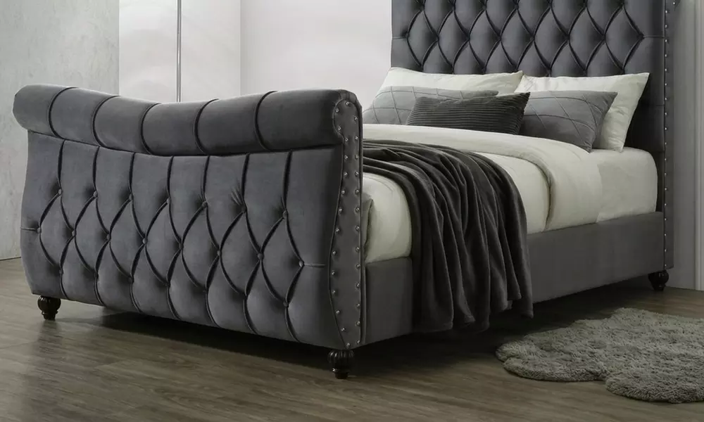 Lachelle Bed Frame with Optional Pocket-Sprung Memory Foam Mattress