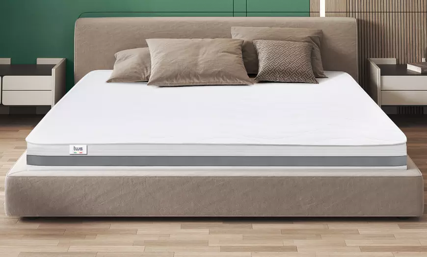 Image 1: Matelas en mousse thermosensible The White Stone