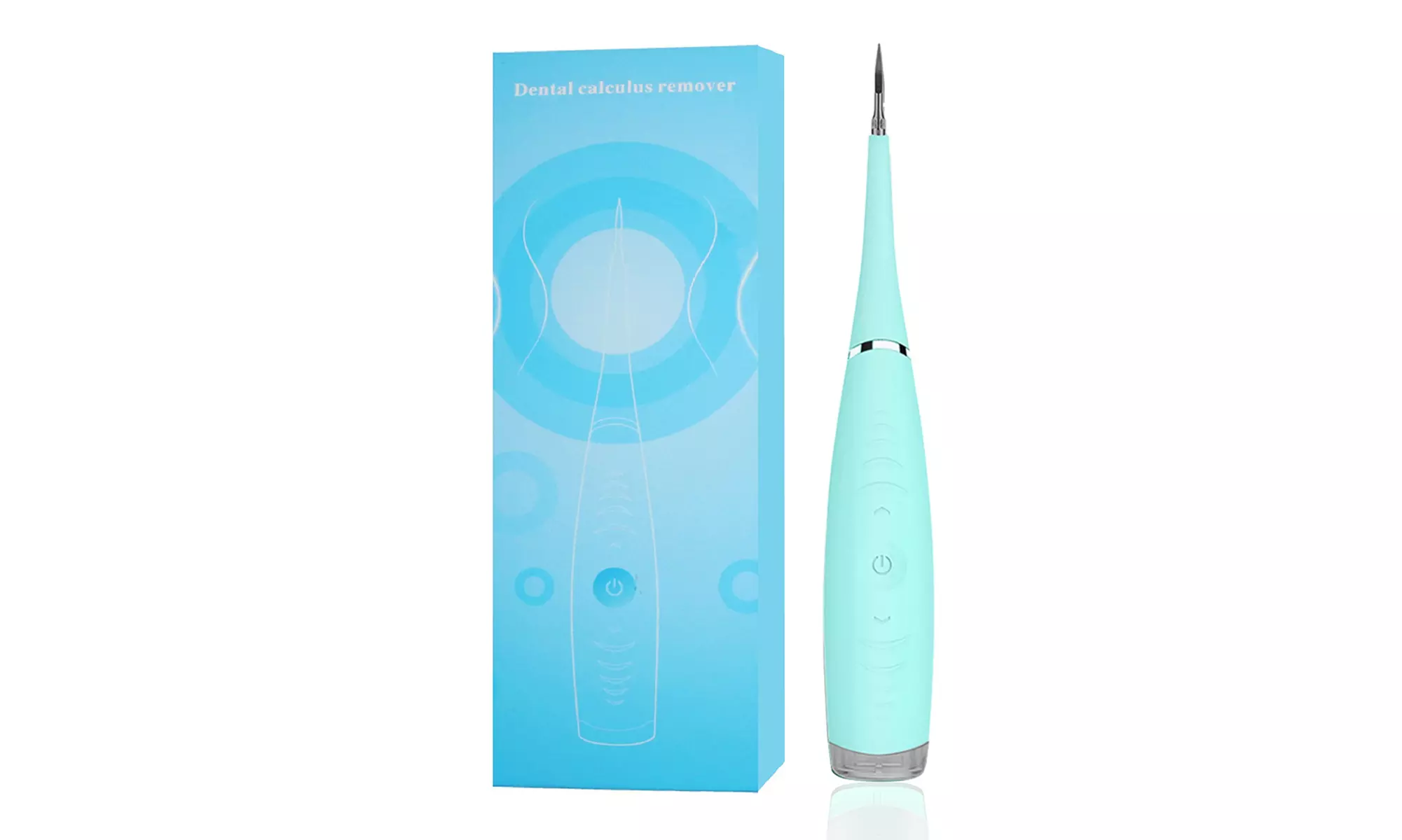 Electric Sonic Dental Calculus Plaque Remover Tool Tooth Scraper Removal Cleaner
