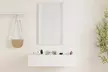 Console d'entrée flottante Amira avec miroir et tiroir, coloris au choix, livraison offerte - Image 2
