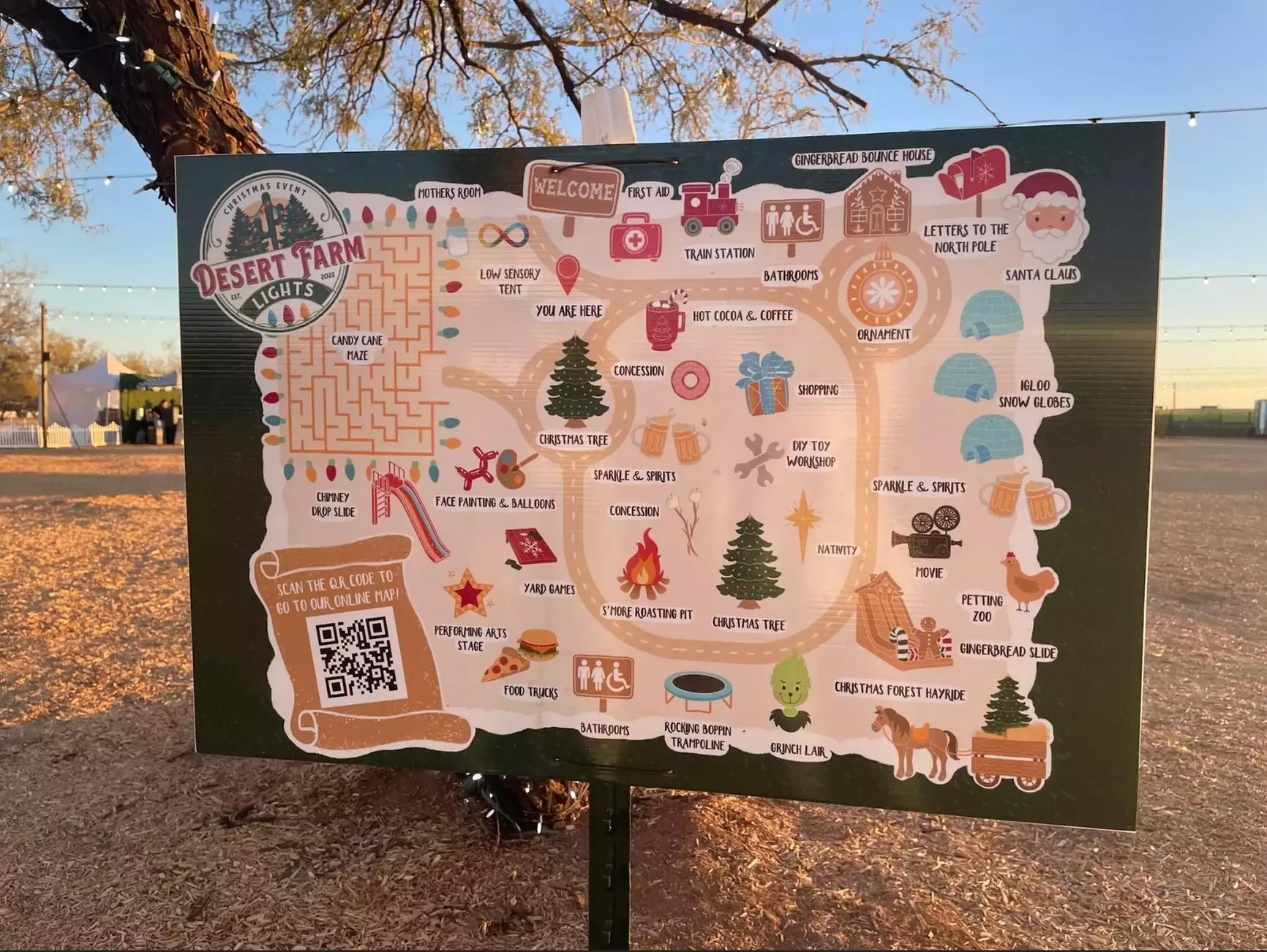 Desert Farm Lights - Holiday Festival Admission for Two