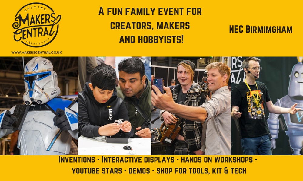 Celebrate Creativity with One Ticket to Makers Central in Birmingham