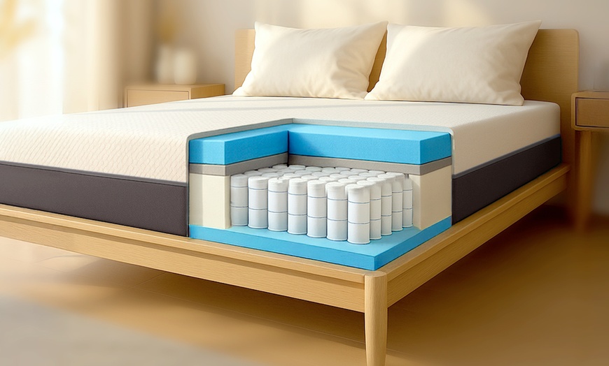 Image 3: The White Stone Ergonomische Matratze aus Memory- und Waterfoam