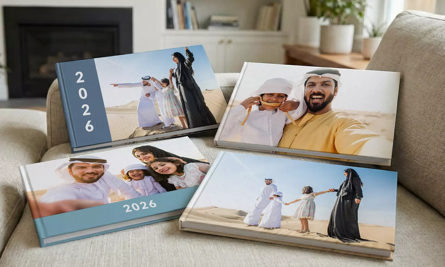 One 20-, 40-, 60- or 100-Page A5, A4 or A3 Hardcover Photobook from Printerpix (Up to 77% Off)