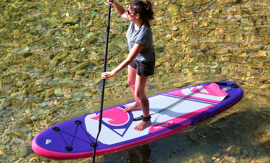 Image 4: Tabla de paddle surf hinchable con accesorios ADRN