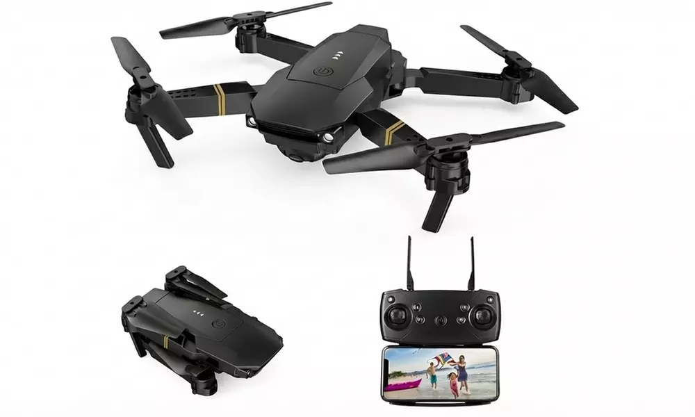 Mini dron potente y portátil en color negro