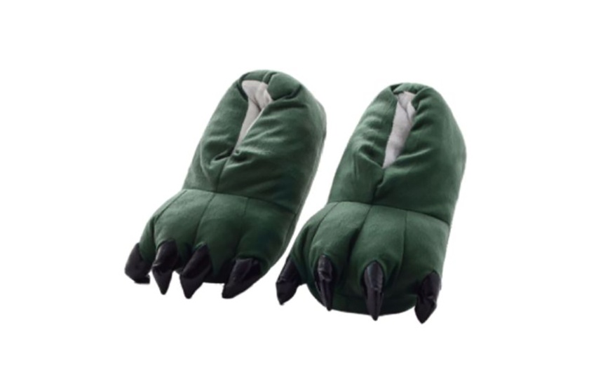 Image 7: Animal Paw Slippers