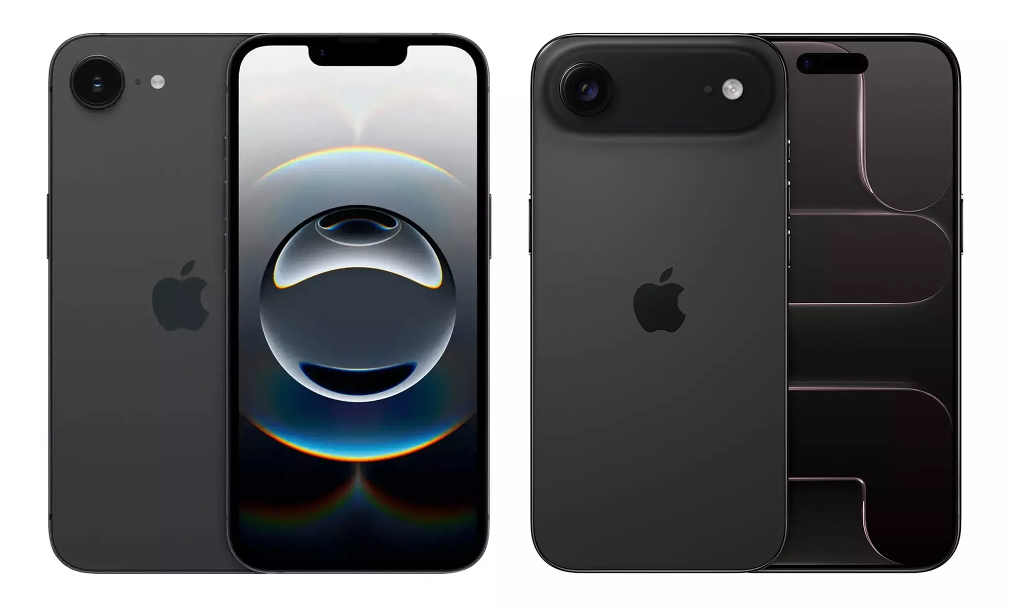 Apple iPhone 16e de 128 GB o Apple iPhone Air de 256 GB, en color negro, nuevo - Primary Image