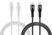 Nylon USB C to USB C Cable 6ft 60W, USB 2.0 for iPad Pro, iPad, MacBook & Galaxy - Second Medium
