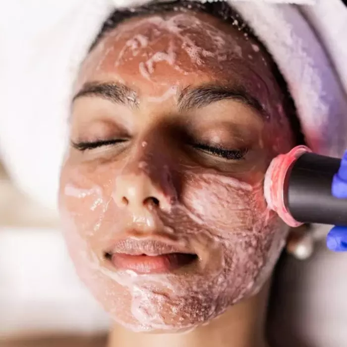 Achieve Radiant Skin: One, or Three Glow O2 Facial & Peel at Image District Face And Body - Up to 52% Off - Primary Image