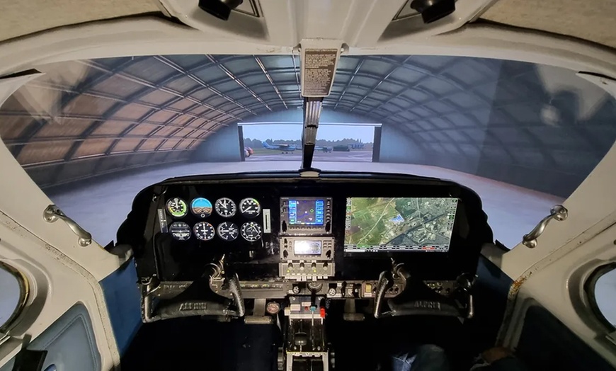 Image 2: Flight Simulator (Ride / Experience) at Manchester Flight Sim Centre