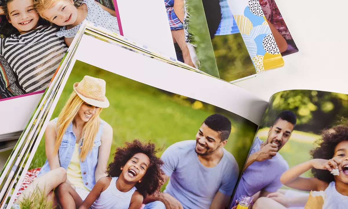 Livre photo A4 classique format A4 vertical/horizontal avec Colorland