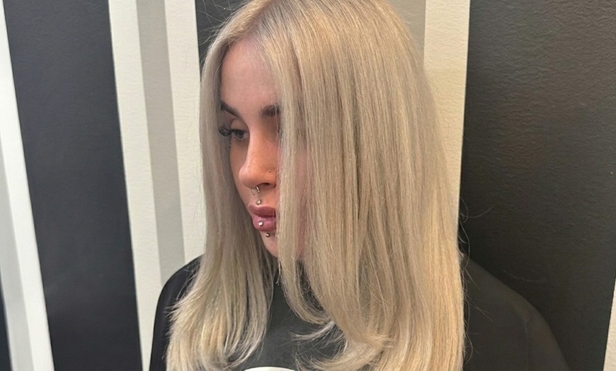 Image 2: Hair Color, Highlights, Curly Cuts or Full Face Makeup