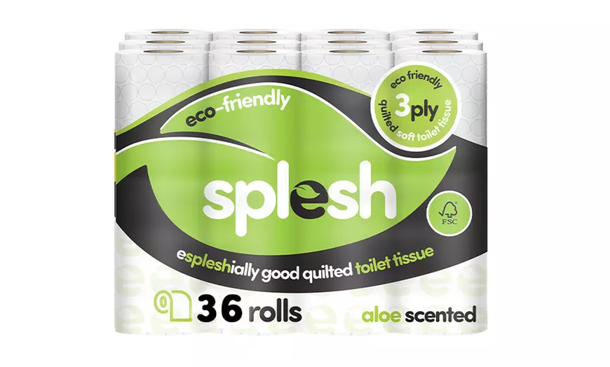 Image 9: Up to 72 Rolls of Splesh by Cusheen Toilet Roll