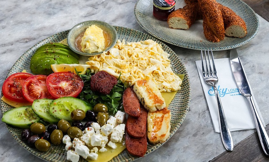 Image 6: Burgers, Breakfast, Big Bite, Paninis & More w/ Drink for 1, 2, 3 or 4