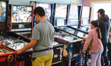 Day Pass for 4: Unlimited Pinball & Arcade Games! - Two Flips Pinball and Gifts Greenwood Lake, New York