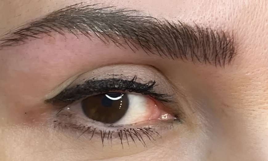 Image 14: Stralende blik met permanente make-up: voor je ogen of wenkbrauwen