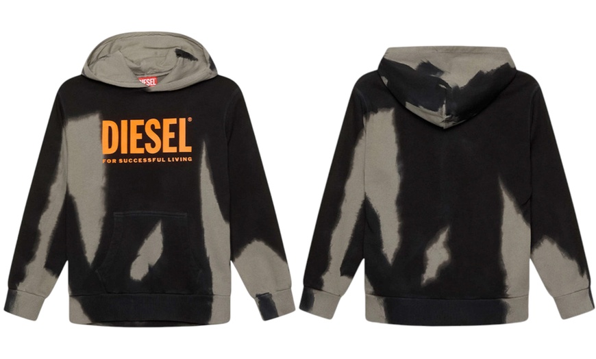 Image 2: Diesel Snork Kids Pullover Fleece Hoodie