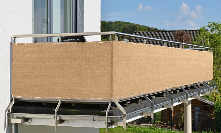 Image 20: Protective Balcony Windscreen