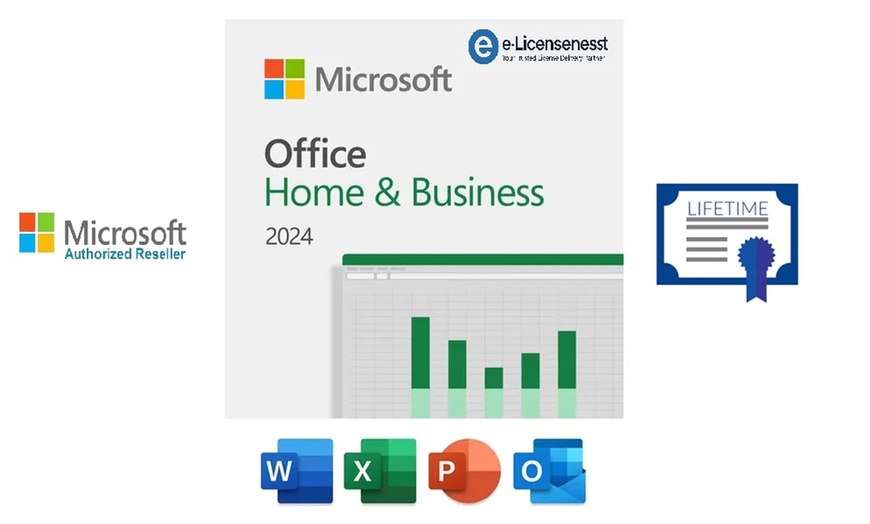 Image 1: Licence Microsoft Office 2024 au choix avec Advanced Vision