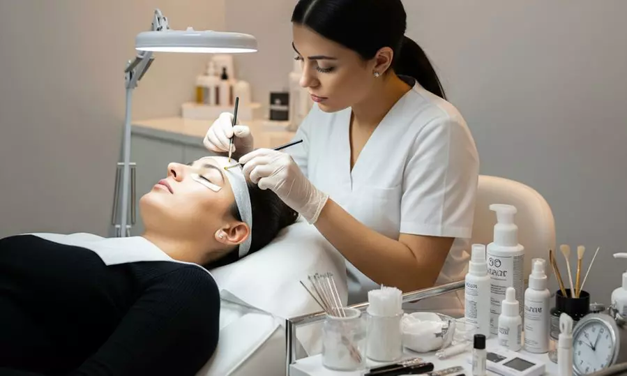 Lifting y tinte de pestañas, diseño y depilación de cejas, laminado y tinte de cejas, hasta 33% de descuento - Primary Image