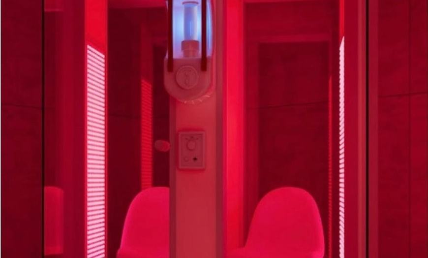 Image 3: Get One or Five 20-Minute Red Light & Halotherapy Sessions!