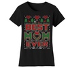 Image 3: Women's Best Mom Christmas T-Shirts. Plus Sizes Available.