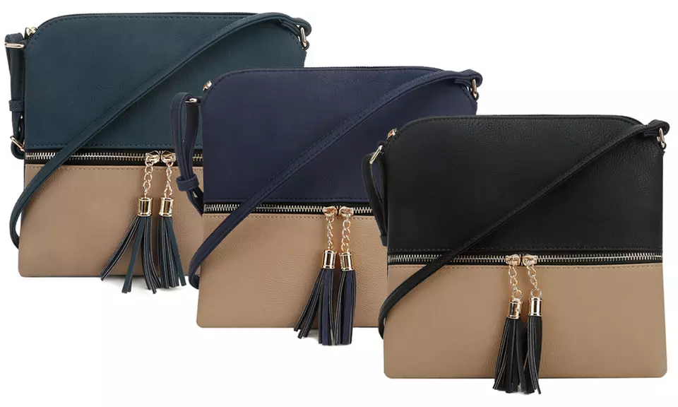 MKII Crossbody Bag with Tassels - Primary Image