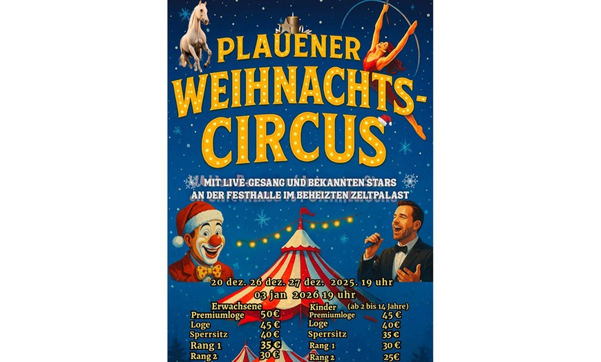 Image 2: Ticket für die „Große Weihnachtsgala in Plauen” vom 20.12. - 03.01.