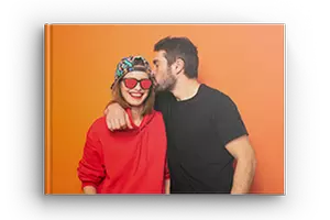 Premium A4 Hardcover Photo Book with Vibrant Colors by Photogifts