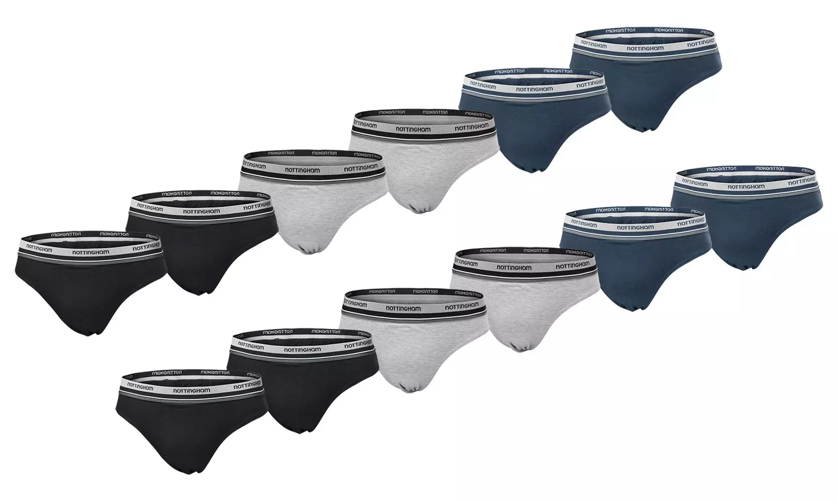 12 slip o boxer uomo Nottingham