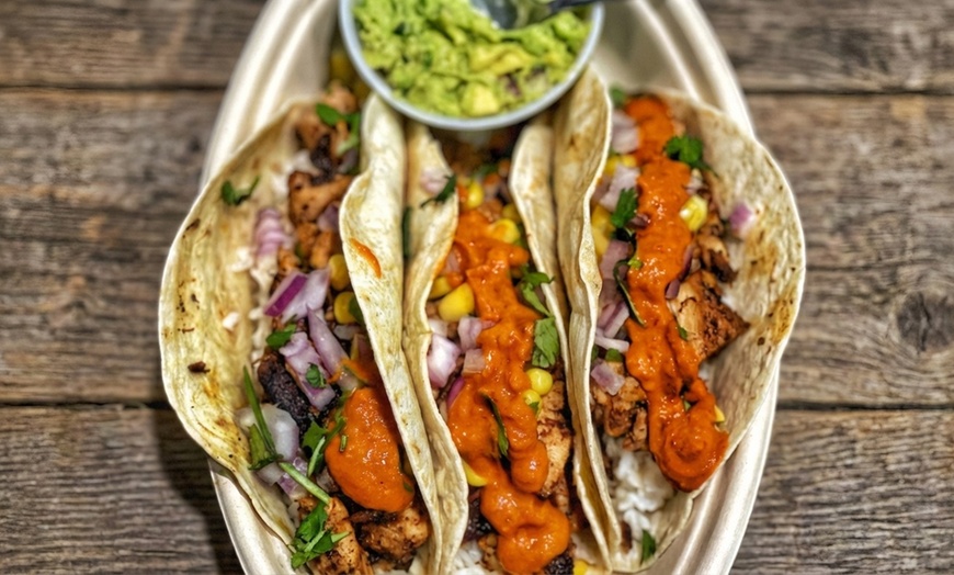 Image 11: Fresh & Customizable Mexican Grill Meals with Drinks for Up to Four