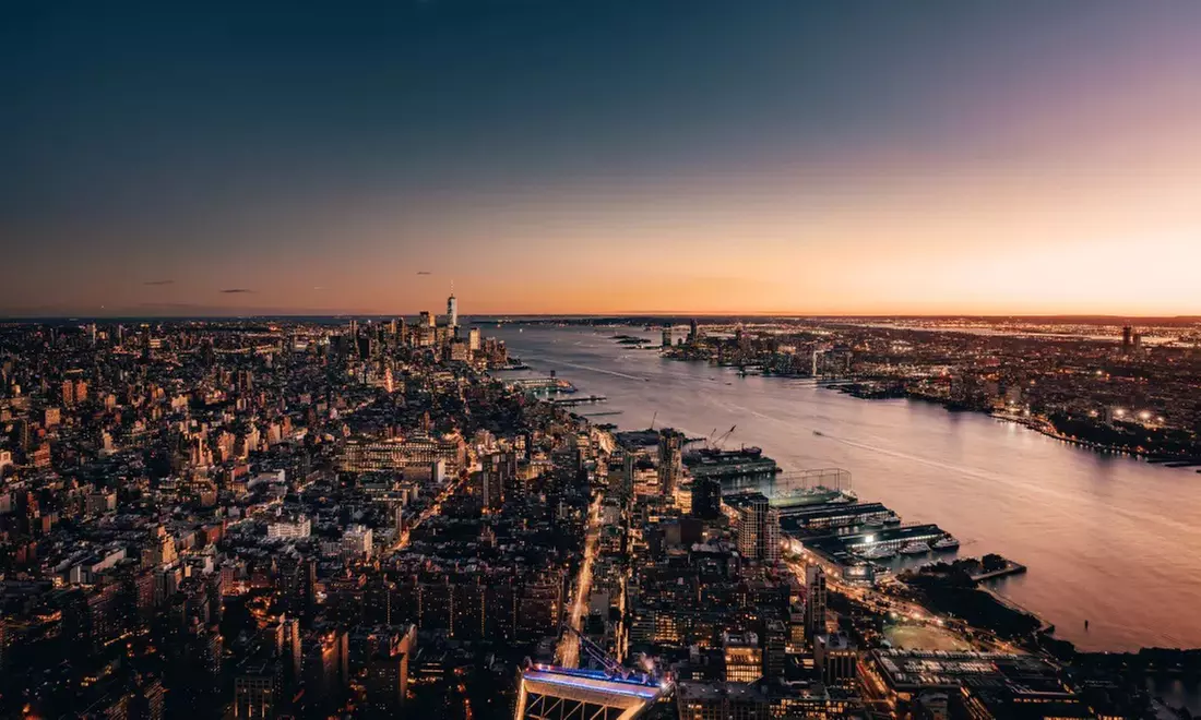 Sky-High 360° NYC Views w/ Edge Sunset VIP or Edge Champagne Admission