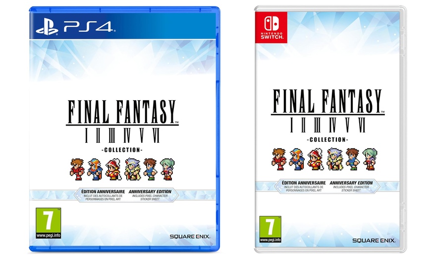 Image 1: Final Fantasy I-VI Collection Anniversary Edition, Switch e PS4