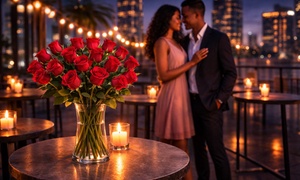 Great Discounts on All Fresh Rose Arrangements - No Restrictions!